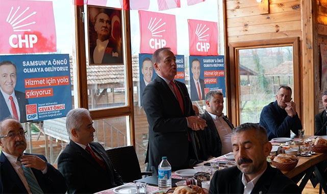 Cevat Öncü muhtarlarla buluştu: 'İki ay kalmış belediyeye eleman alıyor'