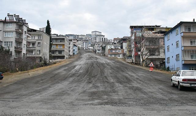 Canik’te yeni bulvar yolu çalışmaları hızla sürüyor