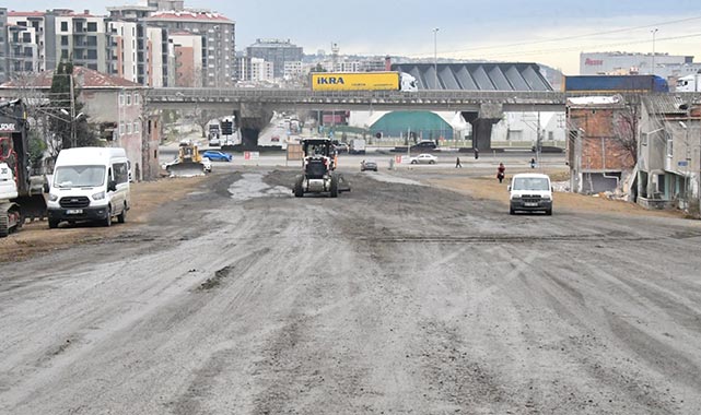 Canik’te yeni bulvar yolu çalışmaları hızla sürüyor