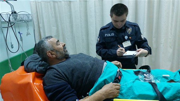 Samsun'da işyeri önünde silahlı saldırıda yaralandı