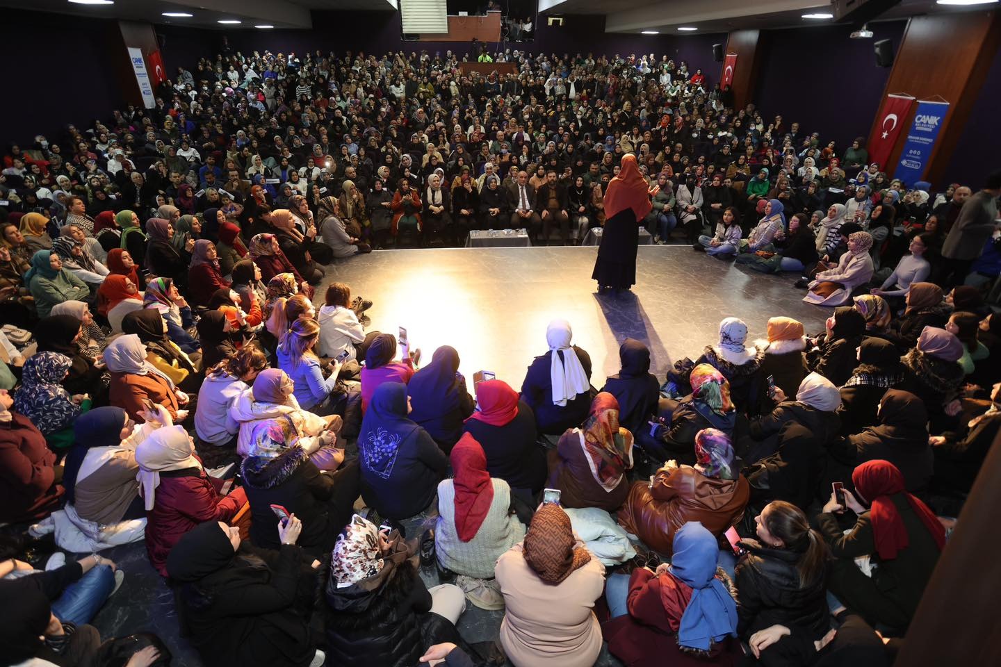 Saliha Erdim için vatandaşlar Canik’e akın etti