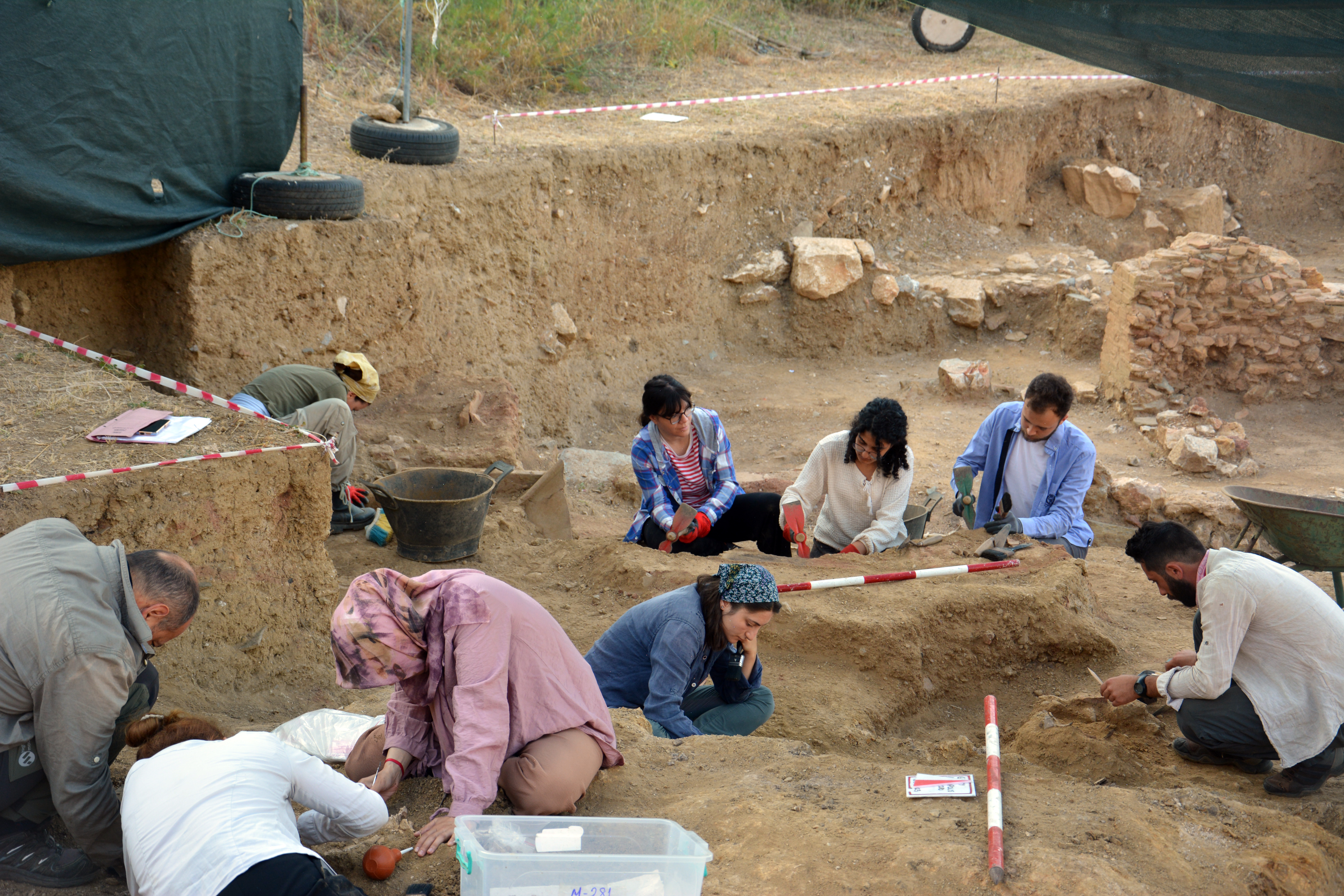 OMÜ'lü akademisyenler arkeolojik kazılarda önemli rol oynuyor