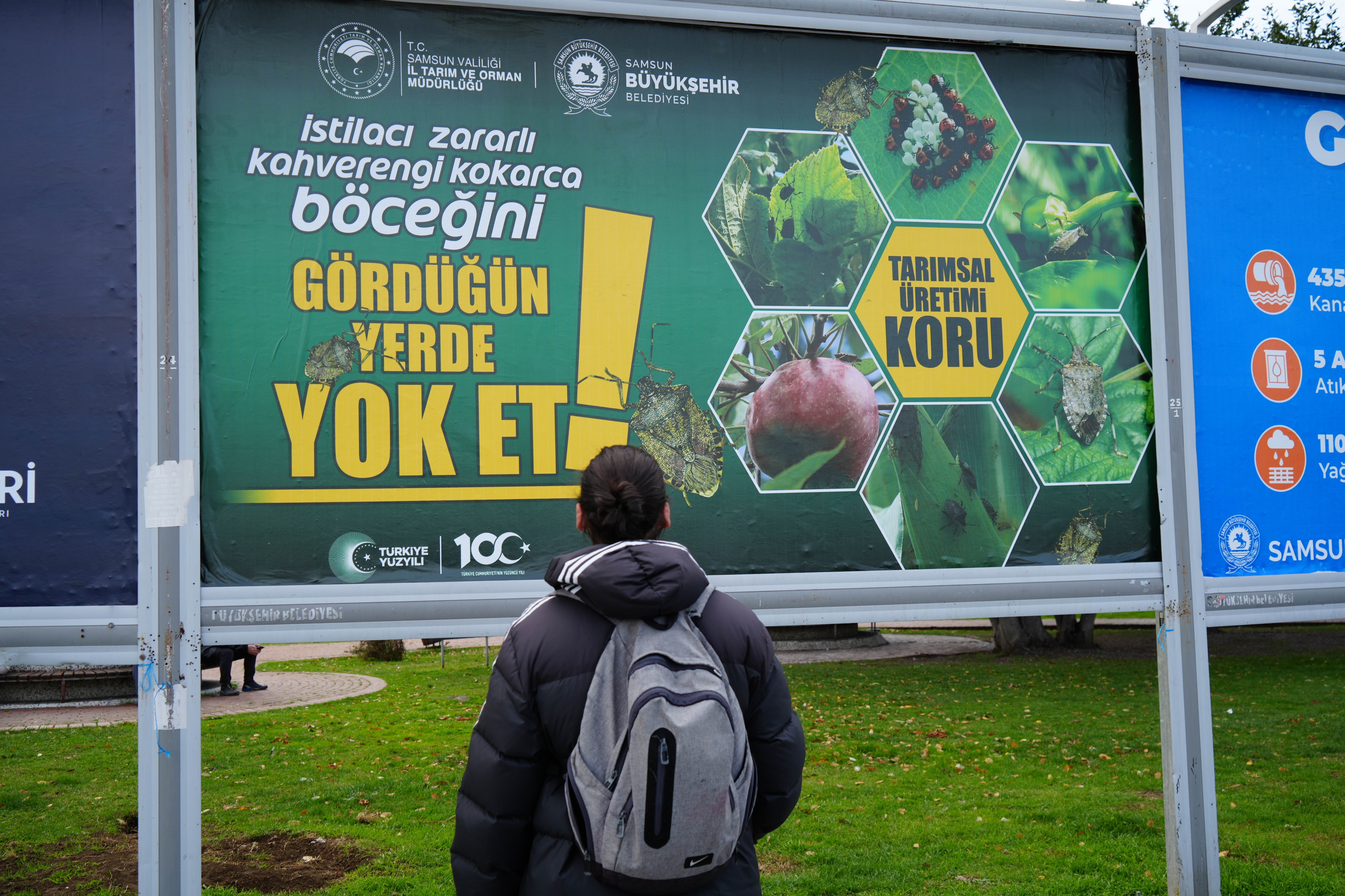 Samsun'da 'Gördüğün yerde yok et' afişleri asıldı
