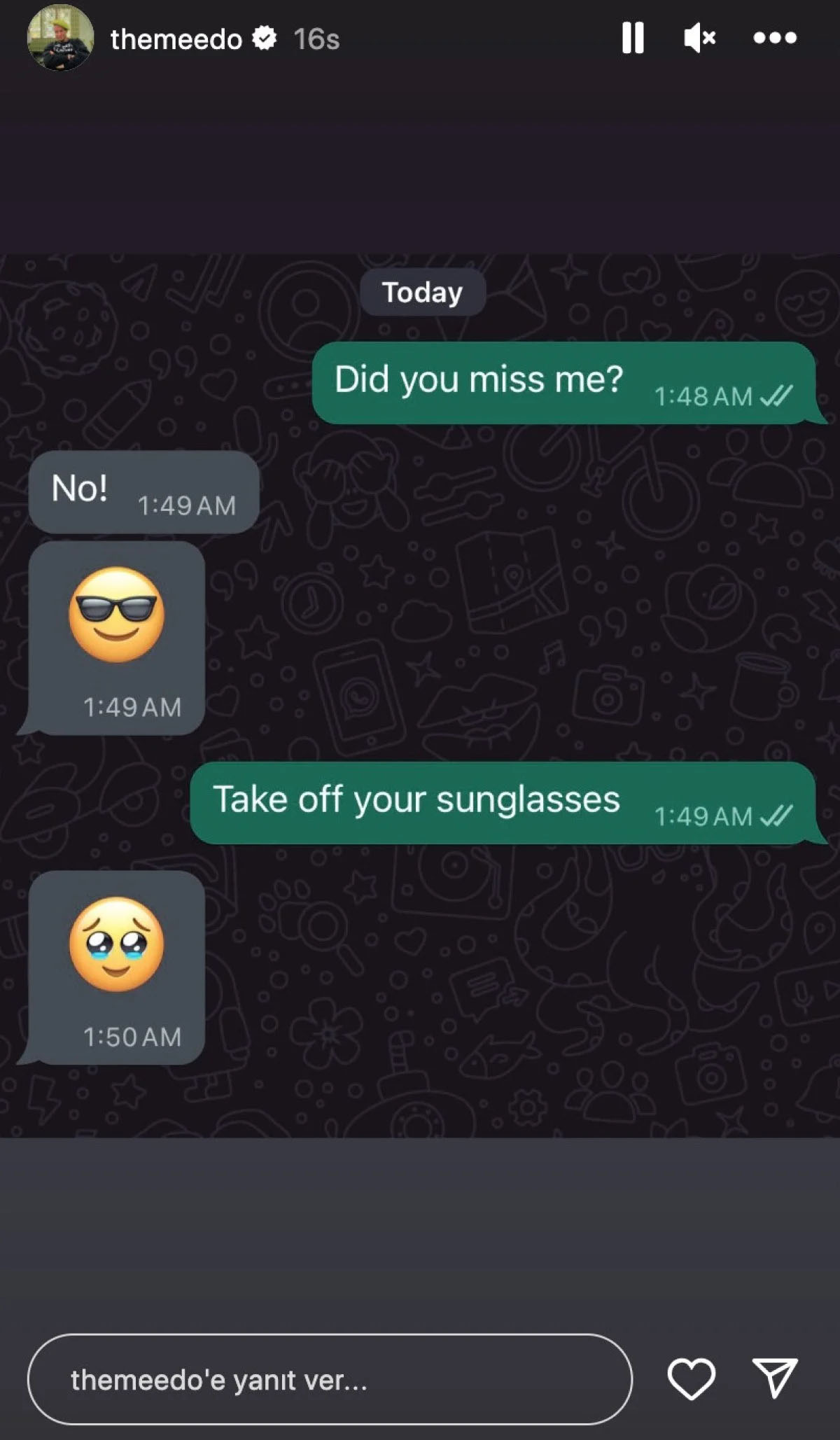 Şeyma Subaşı'nın eski kocası Mohammed, dikkat çeken paylaşımda bulundu