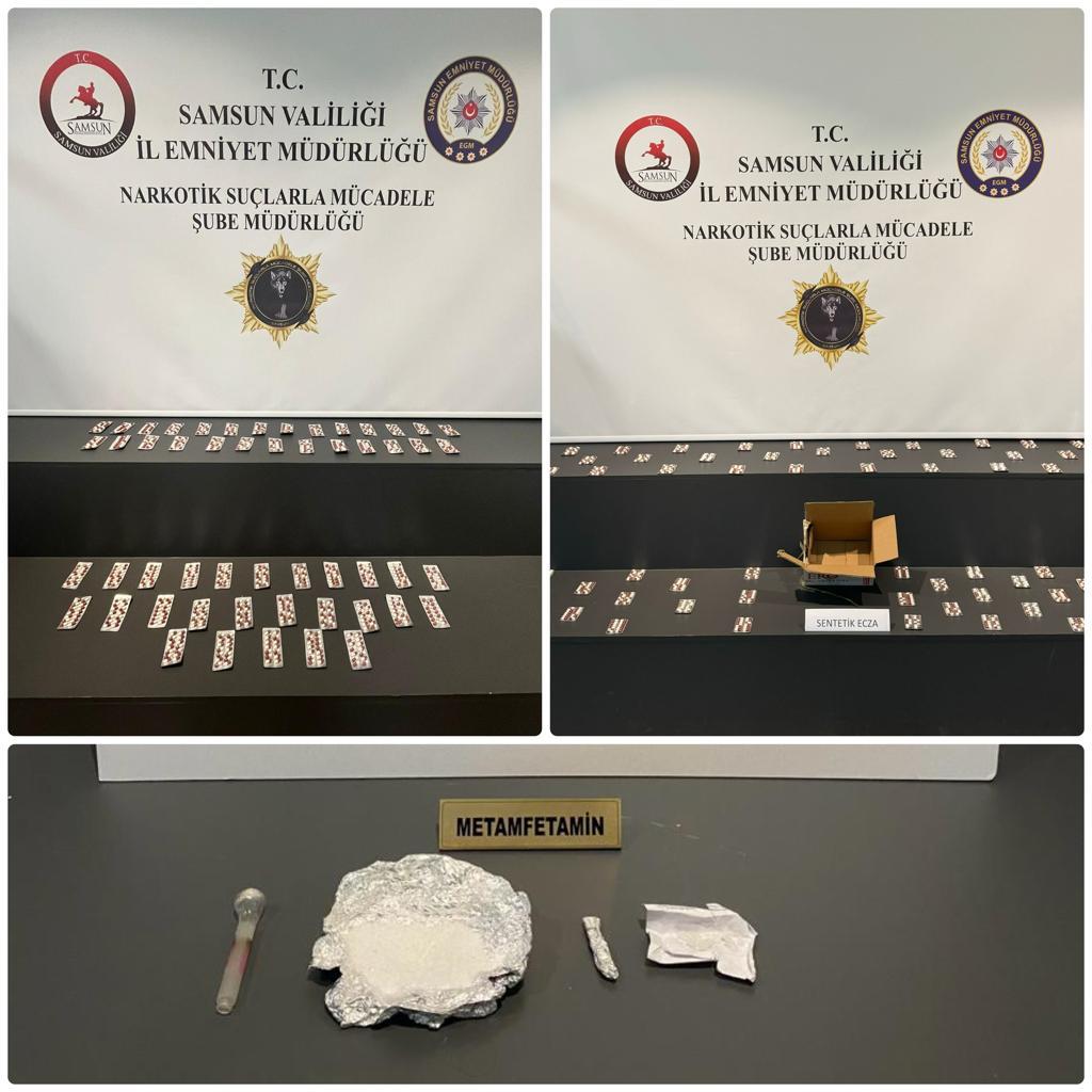 Samsun'da zehir tacirlerine operasyon! 11 gözaltı
