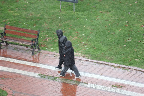 Samsun’da kar yağdı