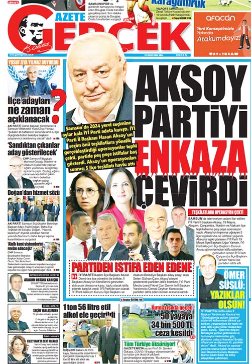 İYİ Parti Samsun İl Başkanı Aksoy partiyi enkaza çevirdi! İstifa eden edene