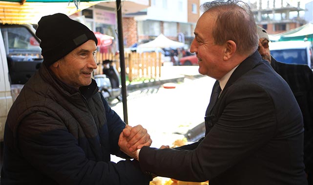 Cevat Öncü Tekkeköy’de vatandaşlarla buluştu: ‘Samsun'u yeniden şekillendireceğiz’