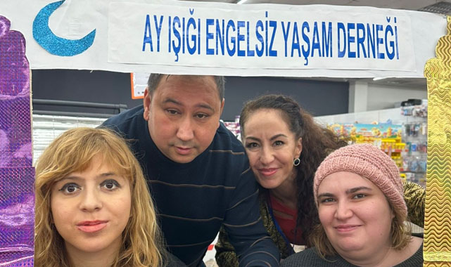 Afacan'da engelsiz sanatsal yetenekler sergilendi