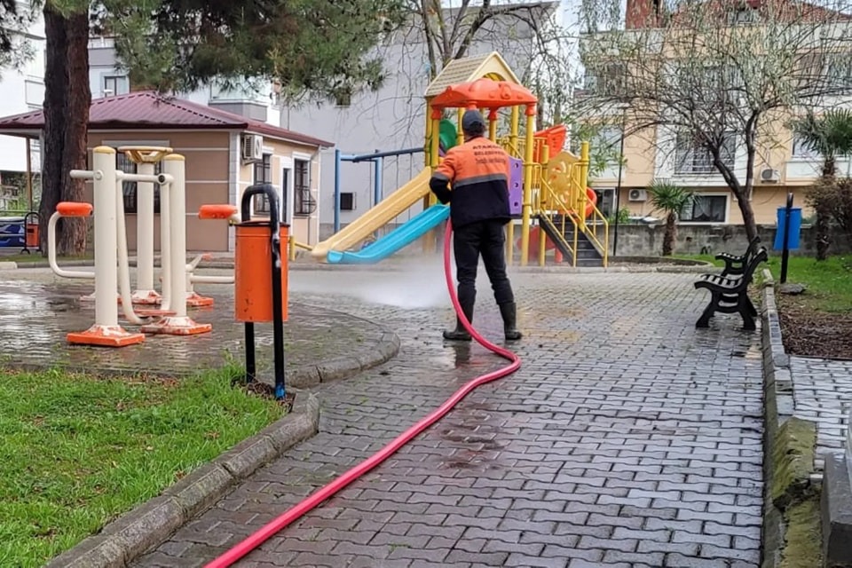 Atakum Belediyesi'nden yoğun mesai