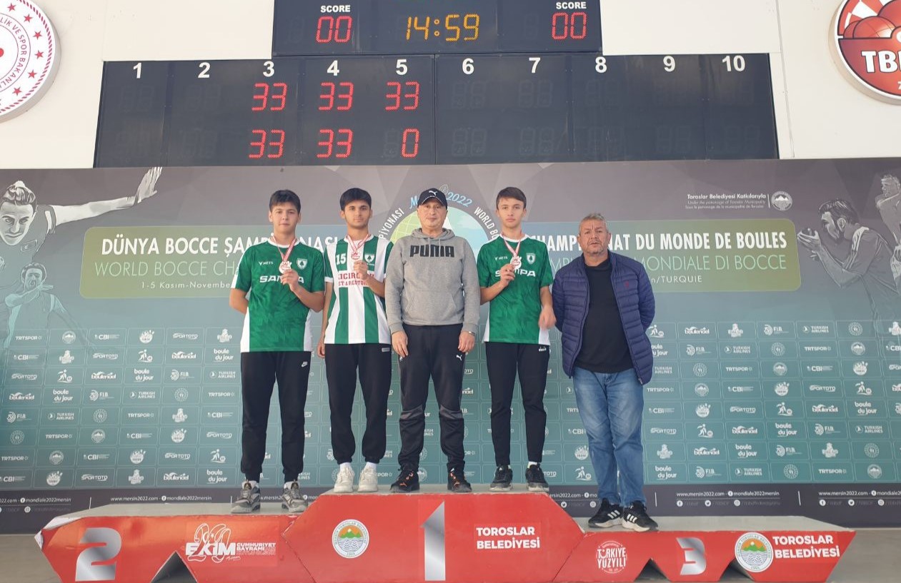 Alaçamspor boccede Türkiye Şampiyonası'na damga vurdu