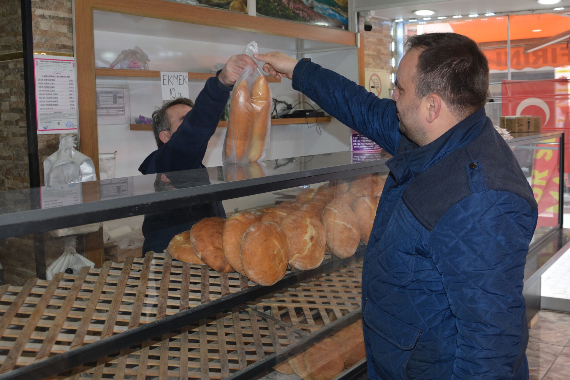 Samsun'da ekmek 10 lira oldu