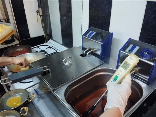 Samsun'da işletmelerde yağ kontrolü