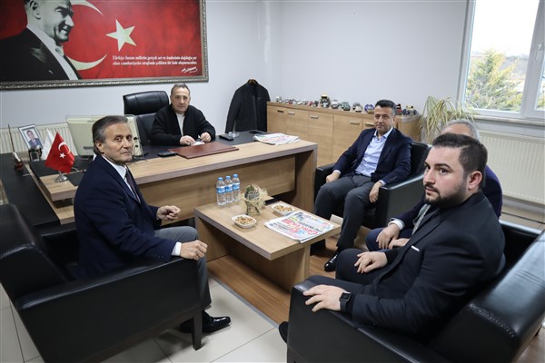 Halit Doğan'dan Gerçek Medya'ya ziyaret