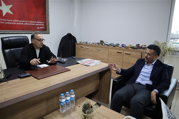 Halit Doğan'dan Gerçek Medya'ya ziyaret