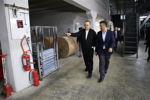 Halit Doğan'dan Gerçek Medya'ya ziyaret