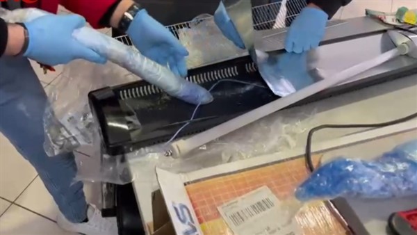 Kargo ile gönderilen ısıtıcıdan uyuşturucu çıktı