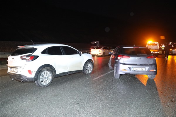 Samsun'da zincirleme kaza