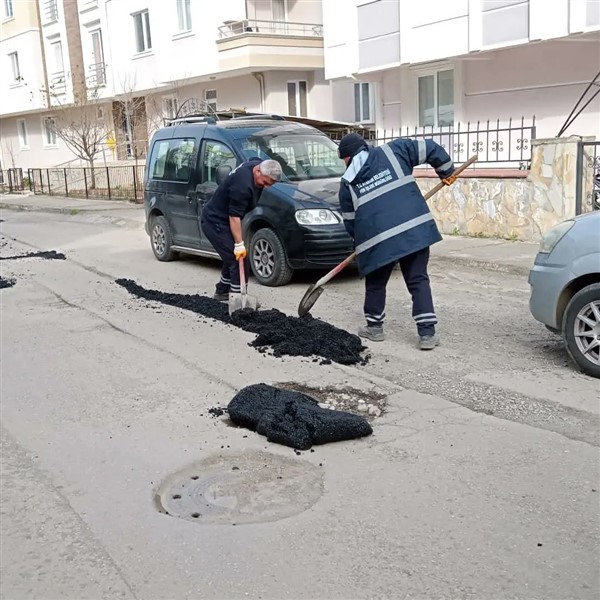 Atakum yol çalışmaları son sürat