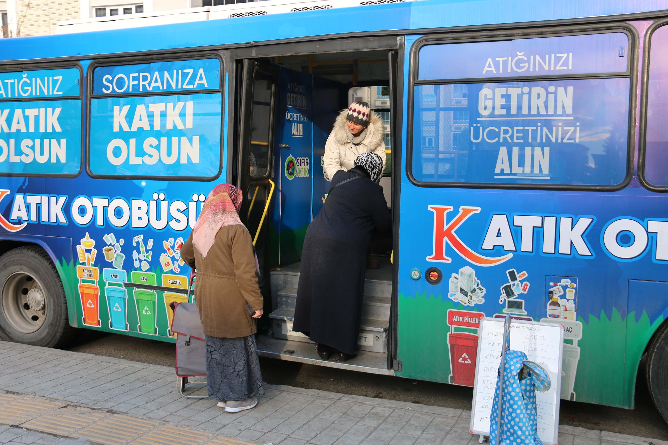 Atakum'un katık otobüsü  ‘İyi Uygulama Örneği’ seçildi