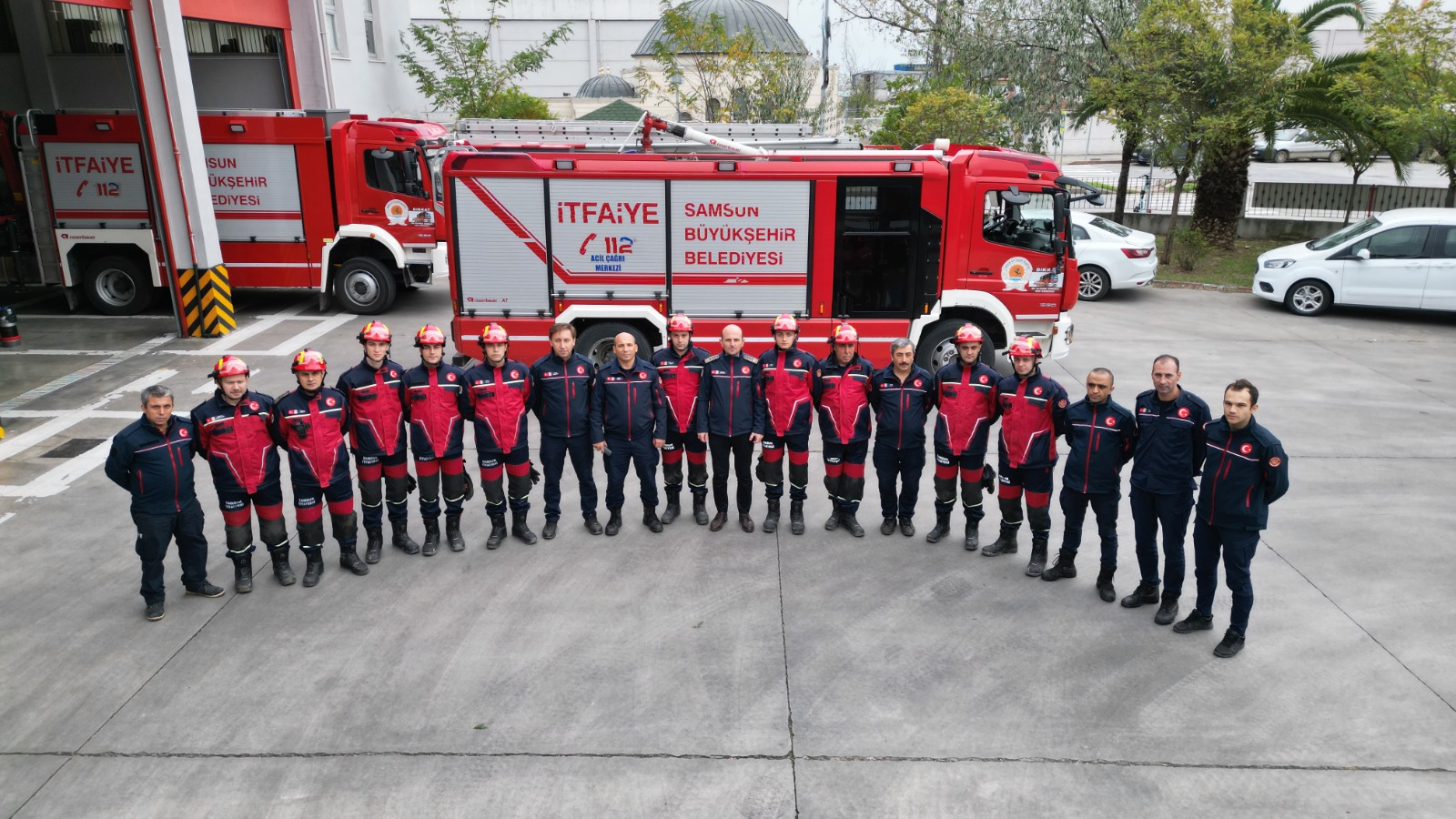 Samsun İtfaiyesi'nden hızlı ve etkili müdahale