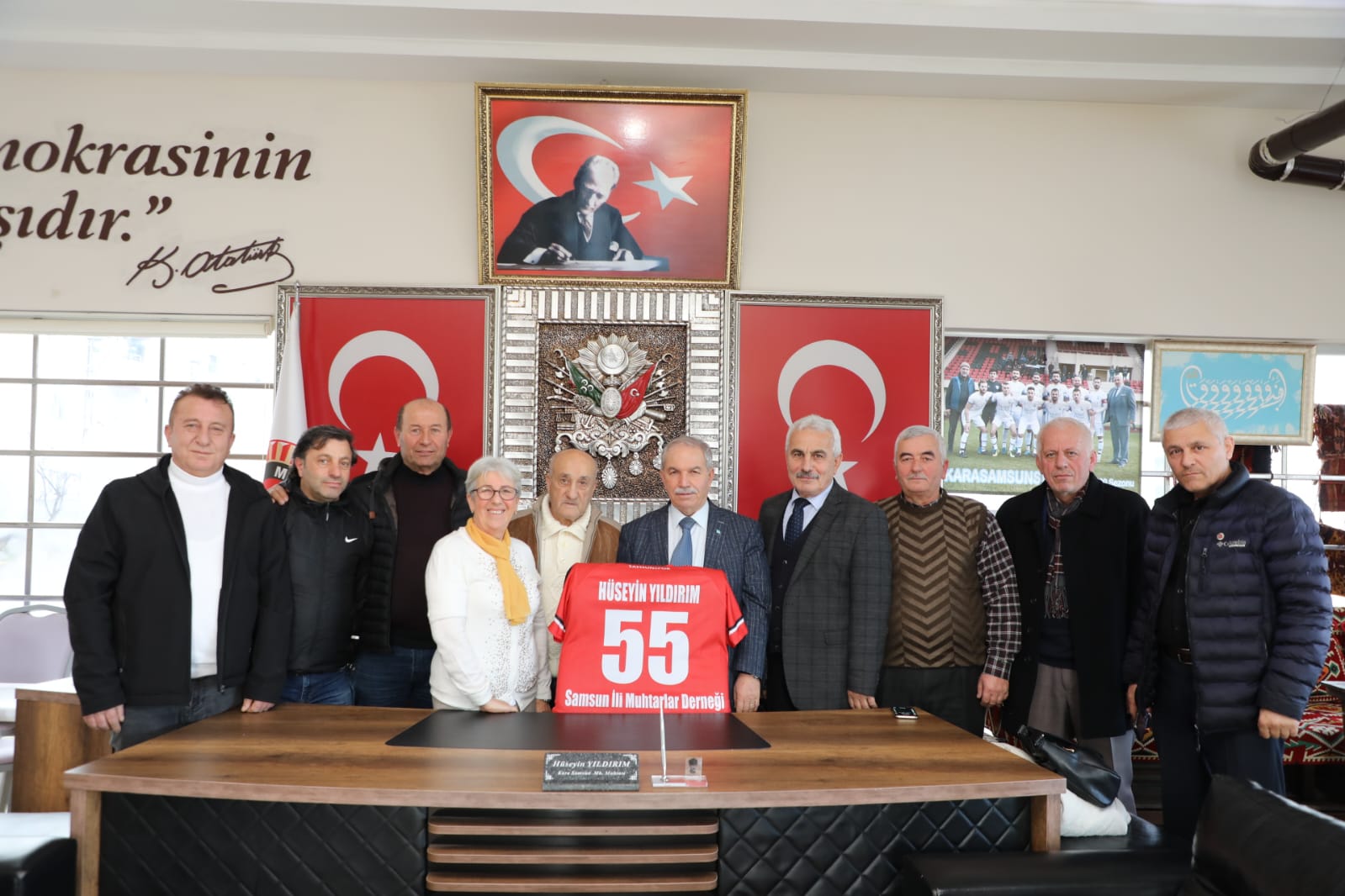 Necattin Demirtaş, 'Muhtarlarımızla İlkadım için var gücümüzle çalışacağız'