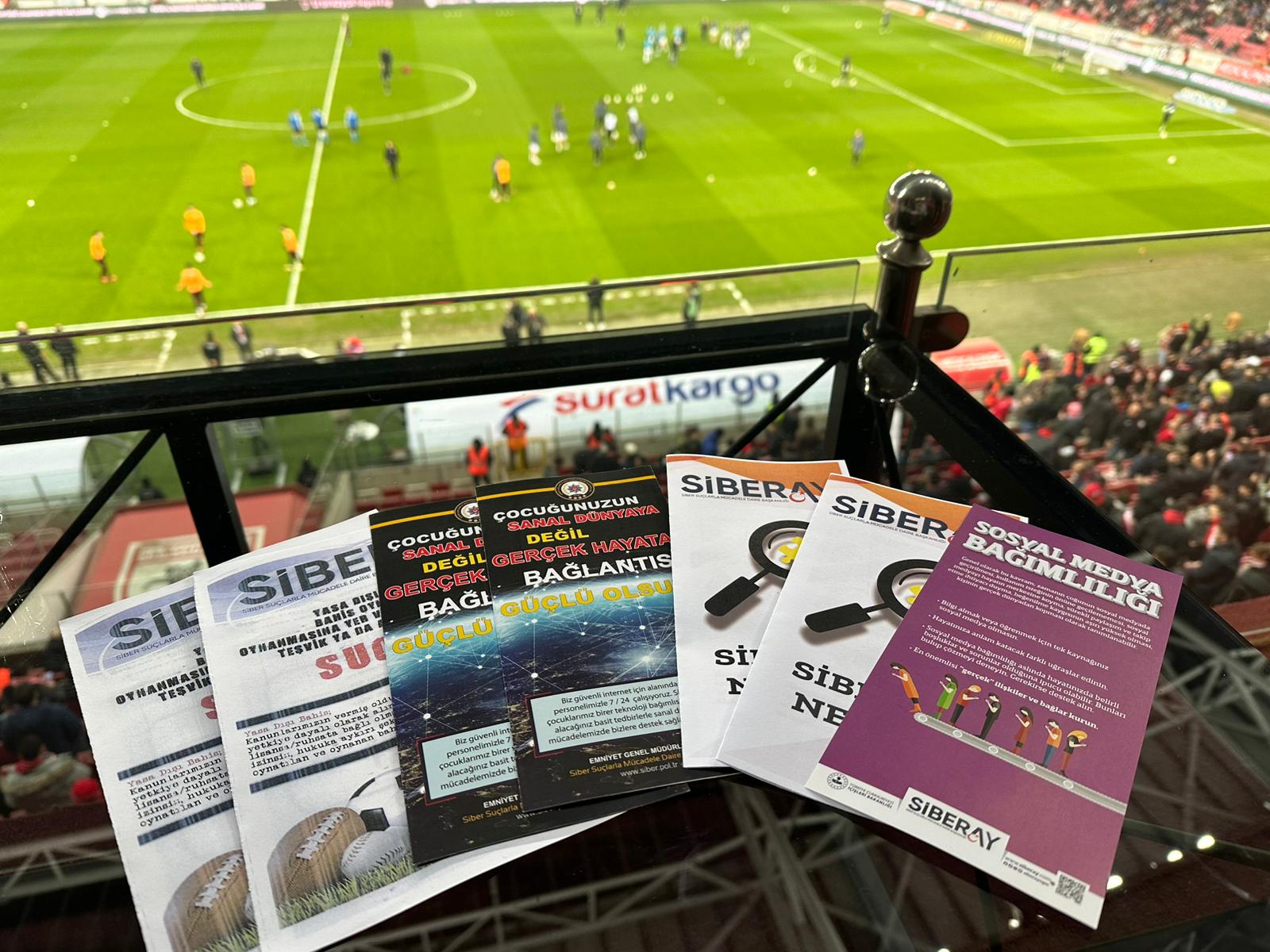 Samsun'da taraftarlar, yasa dışı bahis ve SİBERAY hakkında bilgilendirildi