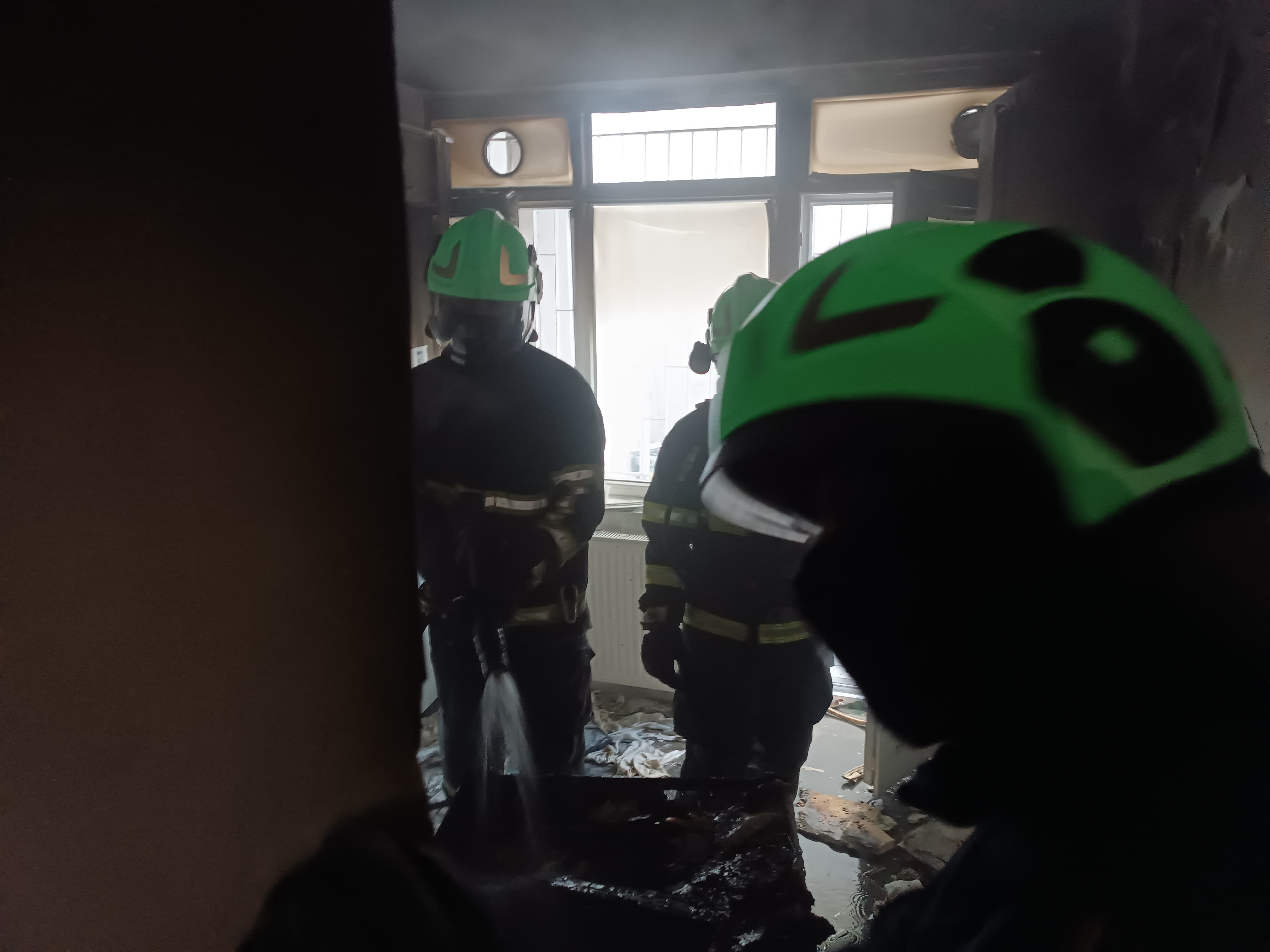 Samsun'da ocakta unutulan yemek faciaya neden oluyordu