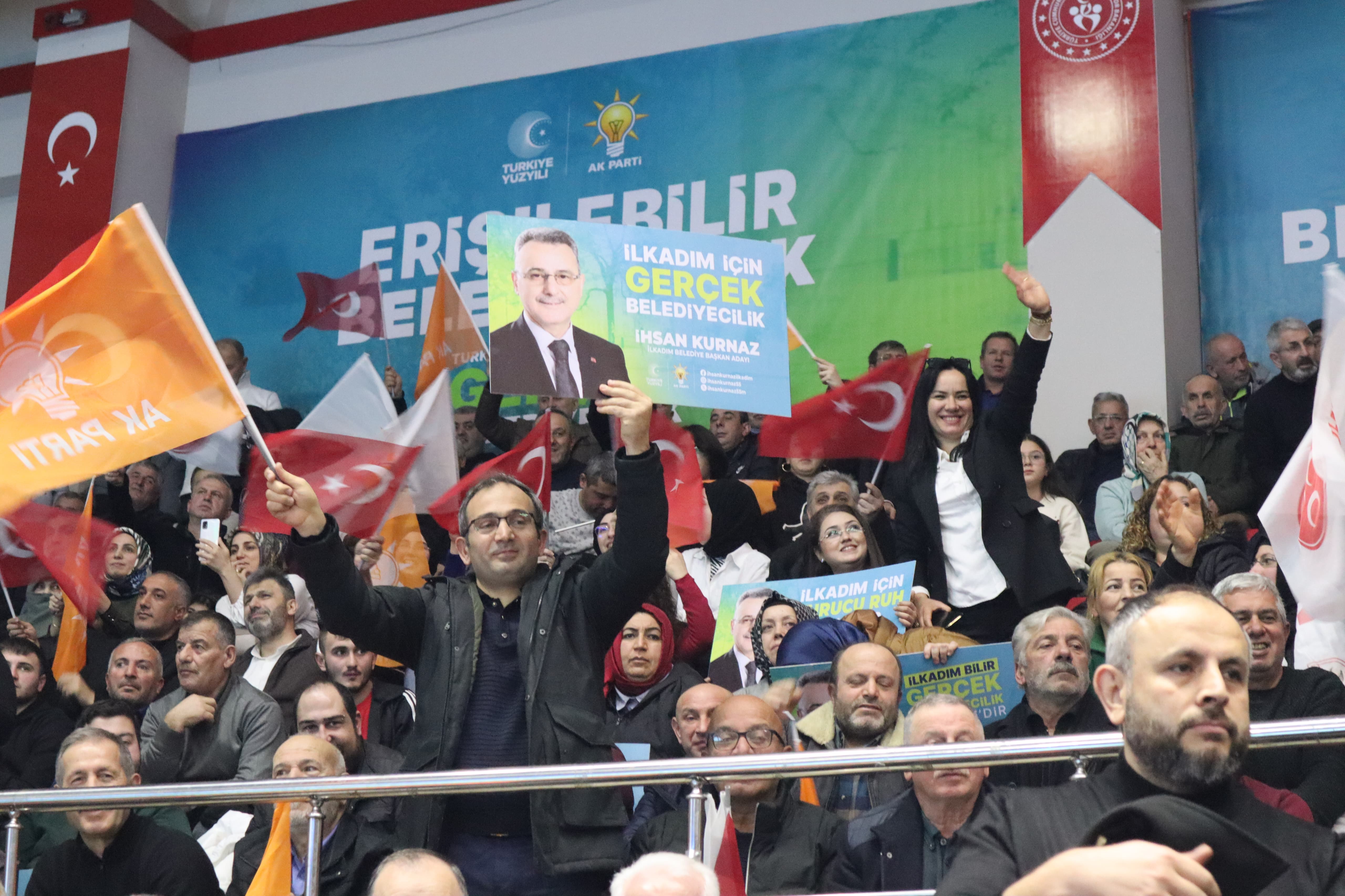 Samsun'da AK Parti Belediye Başkan adaylarını tanıttı