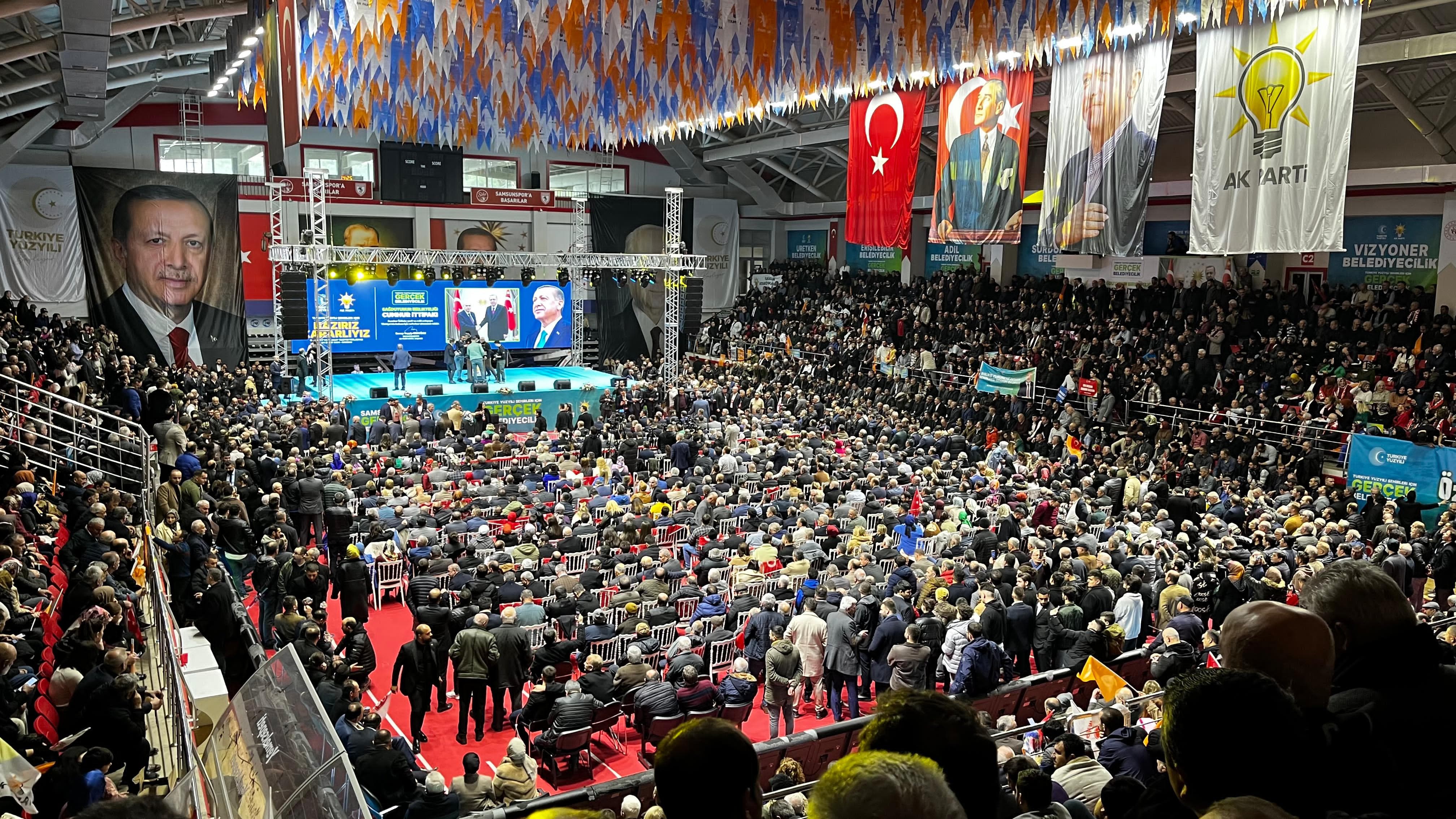 Samsun'da AK Parti Belediye Başkan adaylarını tanıttı