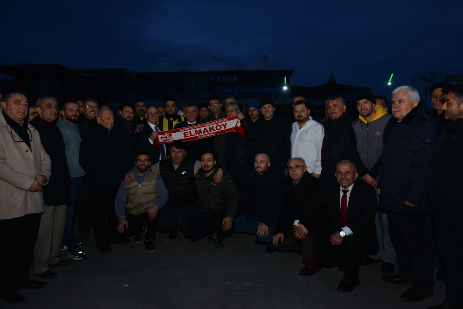 Şenol Kul'a coşkulu karşılama