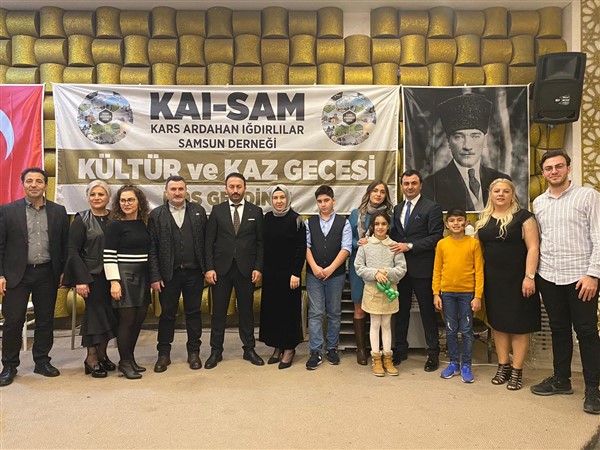 Kars, Ardahan, Iğdırlılar Kaz Gecesi düzenlendi