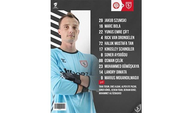 Karagümrük maçının 11'i belli oldu