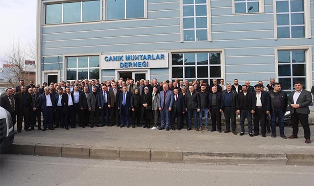 Muhtarlardan İbrahim Sandıkçı'ya tam destek