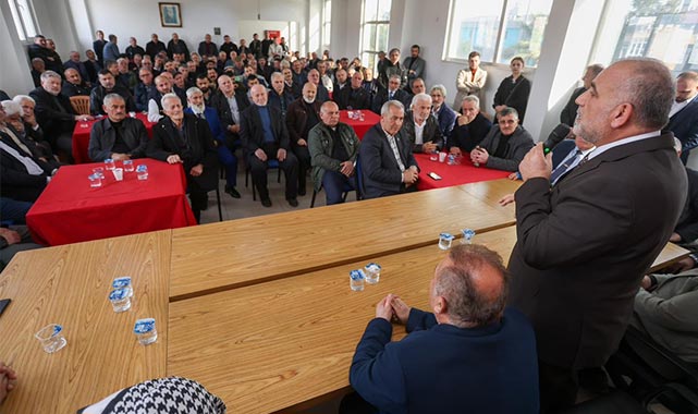 Muhtarlardan İbrahim Sandıkçı'ya tam destek