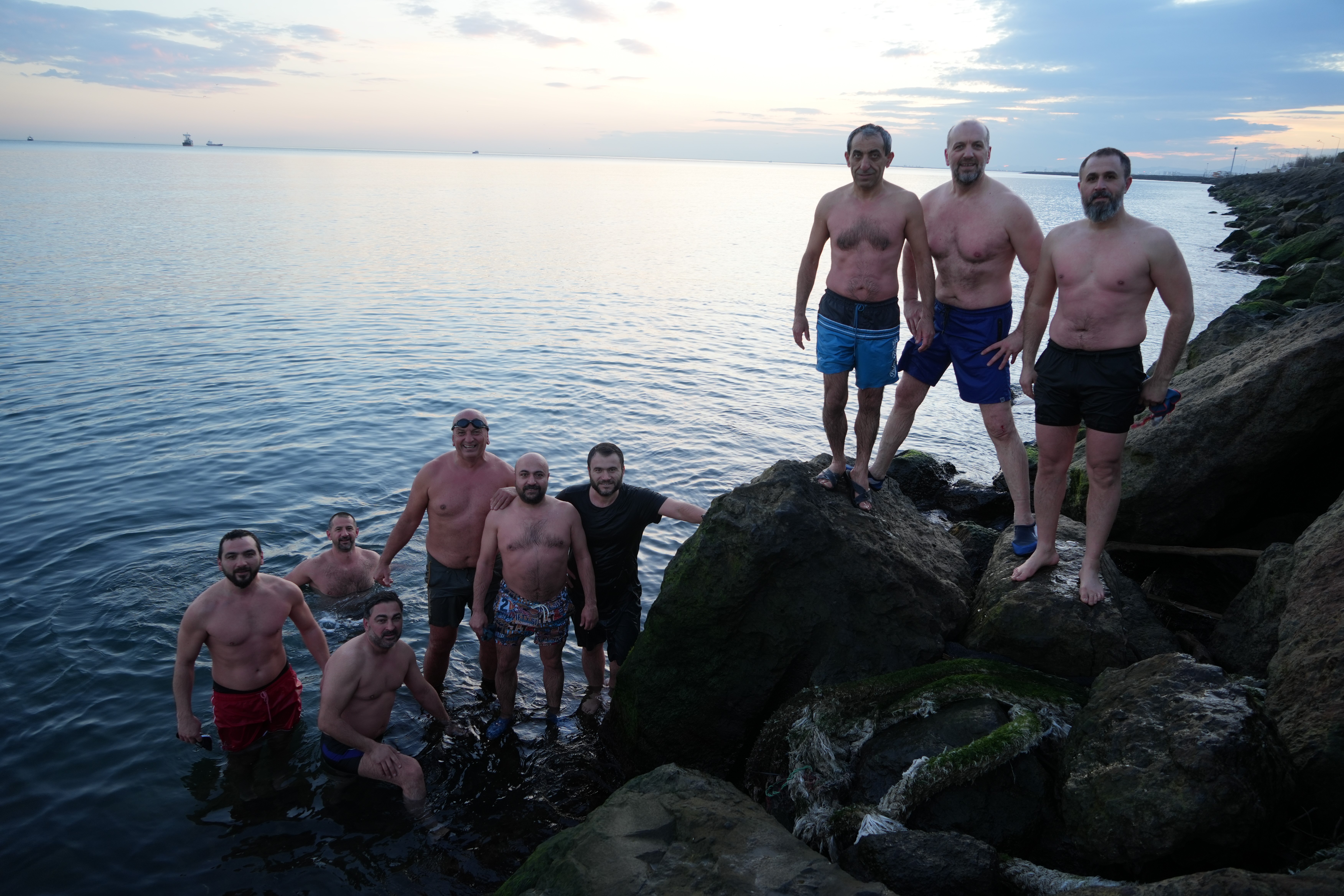 Samsun’da Şubat ayında deniz keyfi