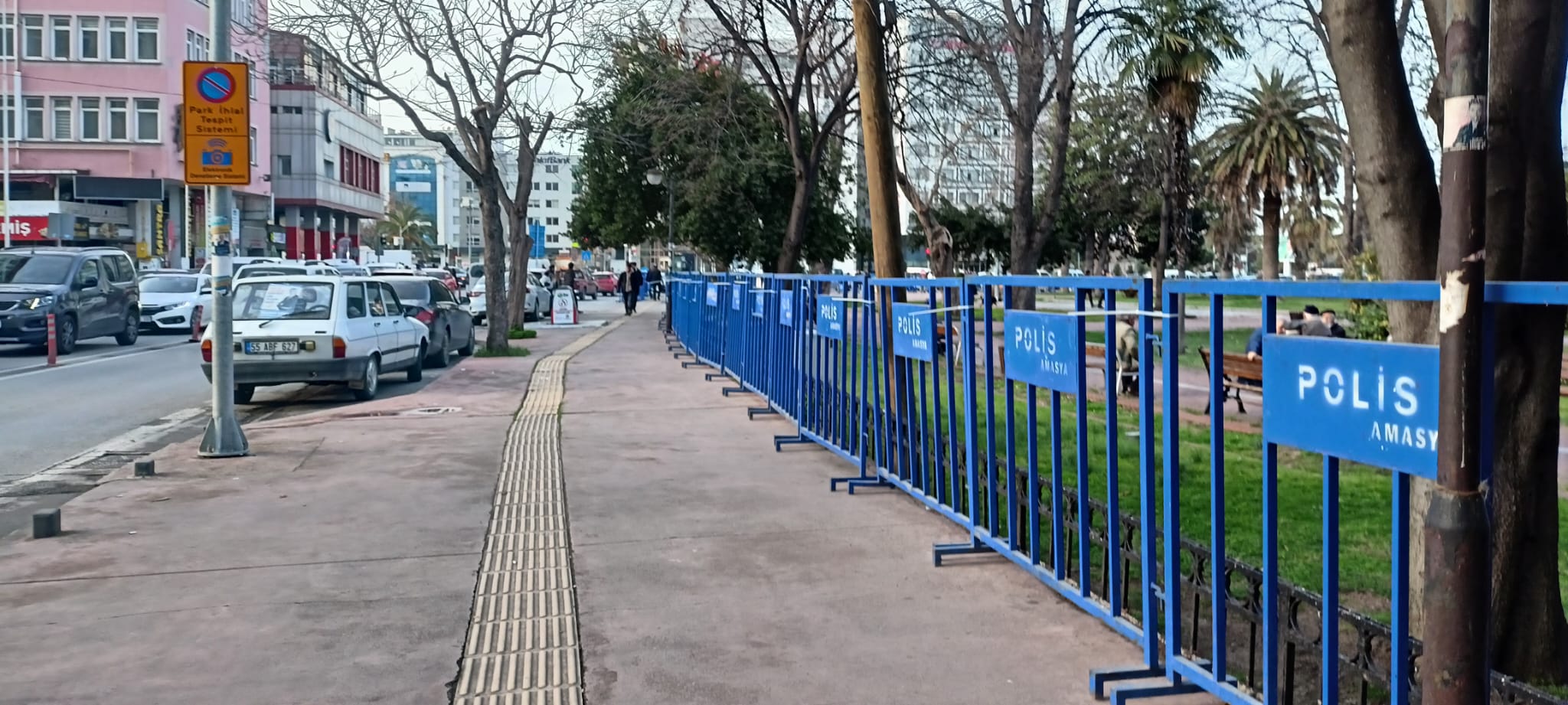 Erdoğan'ın mitingi öncesi Samsun'da hareketlilik