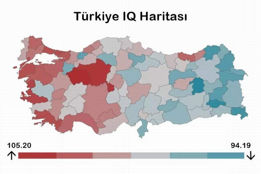 IQ ortalamasına göre Türkiye'nin en zeki şehirleri belli oldu! Samsun kaçıncı sırada?