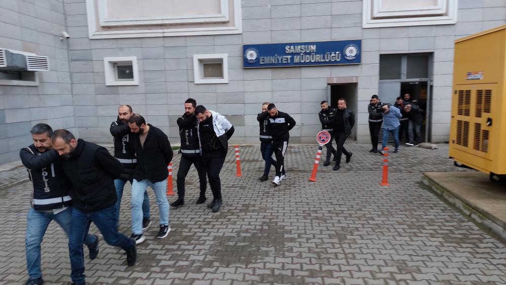 Samsun'da suç örgütlerine darbe!