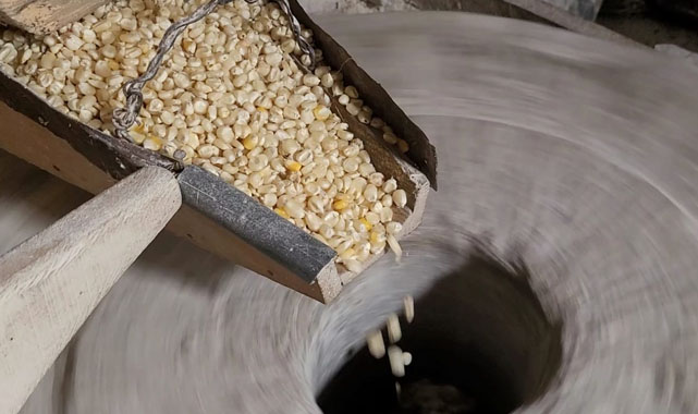 Samsun'da tarihe meydan okuyan değirmen