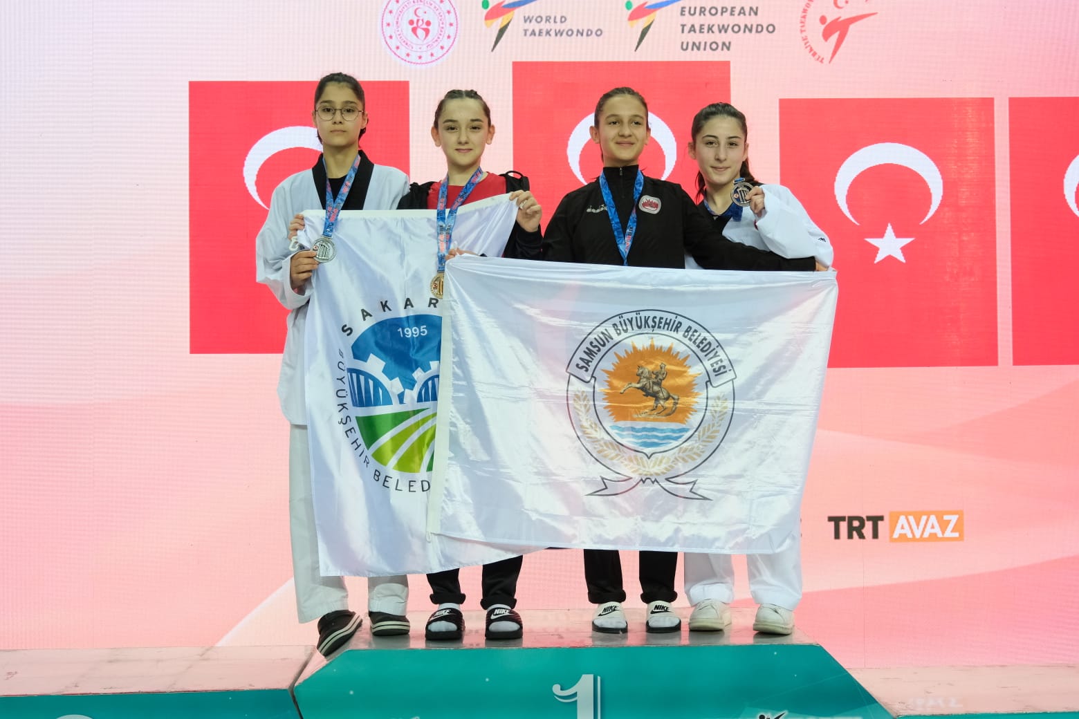 Samsun Büyükşehir’in madalya avcıları