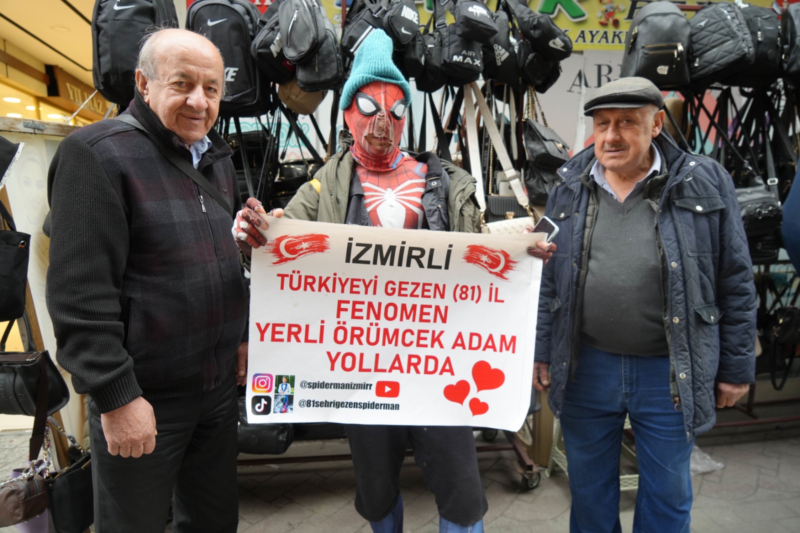 Yerli Örümcek Adam Samsun’da!