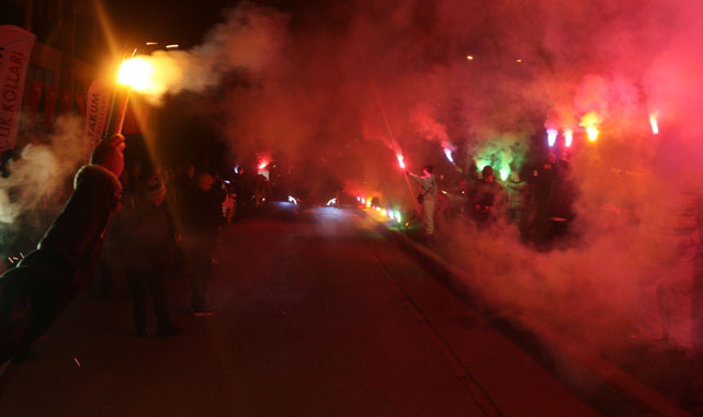 Serhat Türkel’e Körfez Mahallesinde coşkulu karşılama 