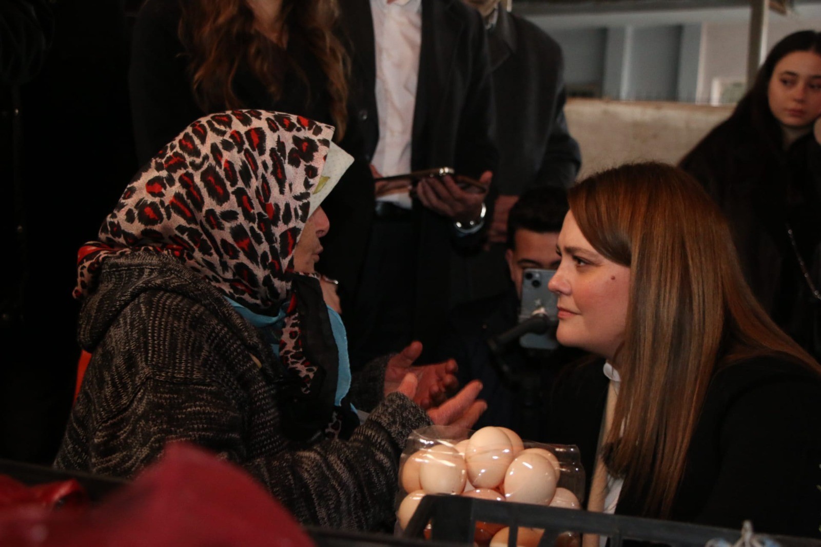 Bafra'da İmren Nilay Tüfekci rüzgarı