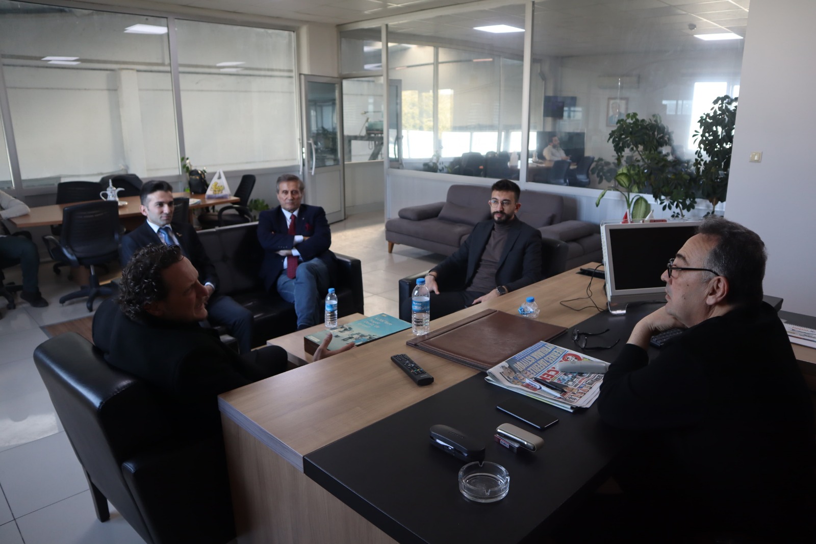 Tugay Başsan'dan Gerçek Medya'ya ziyaret