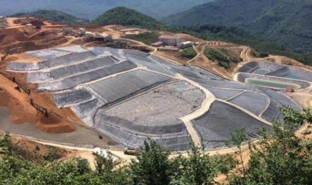 Faaliyetine kaçak devam eden Fatsa altın madeni her an kayabilir