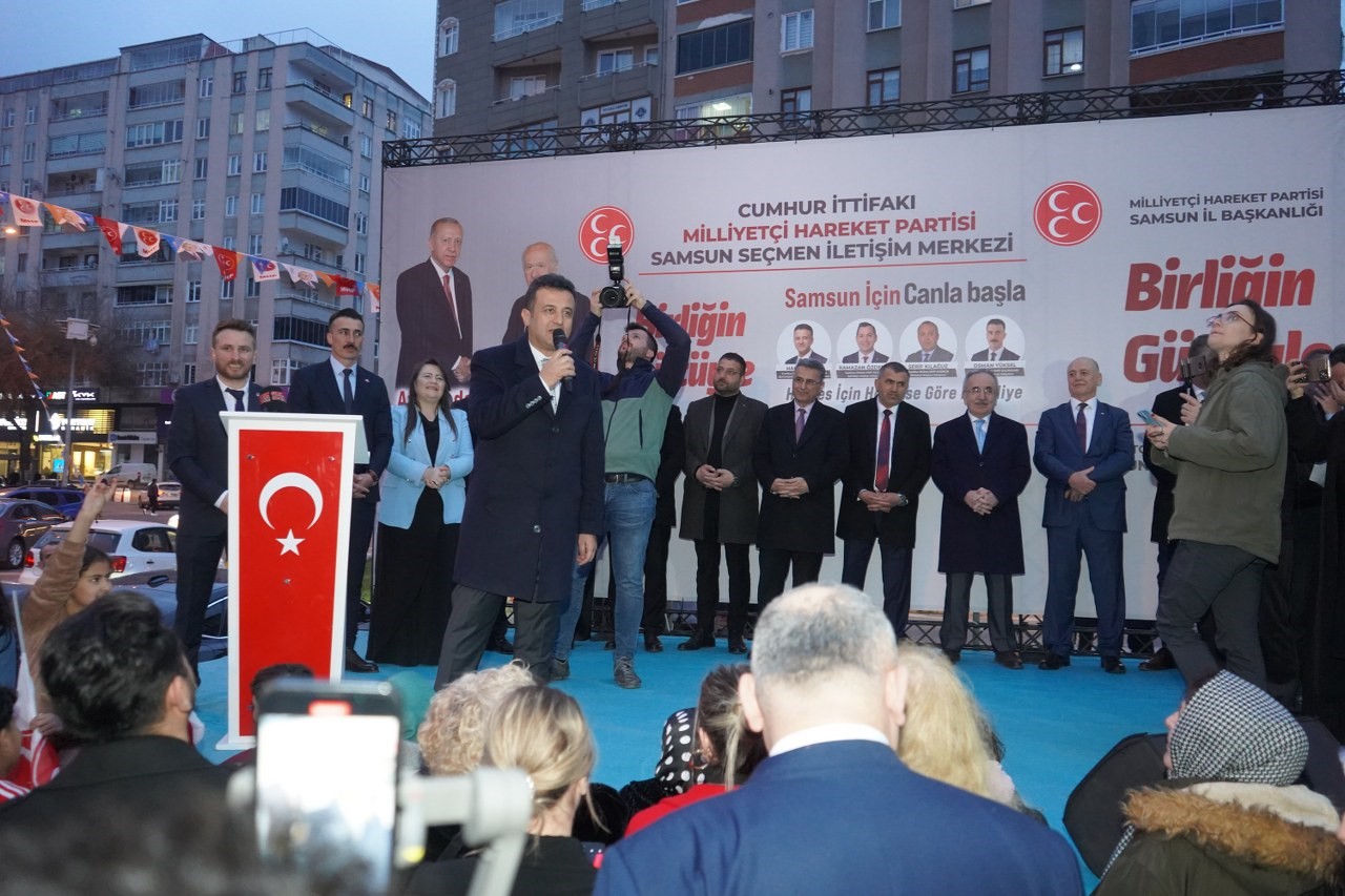 MHP Seçmen İletişim Merkezine Coşkulu Açılış