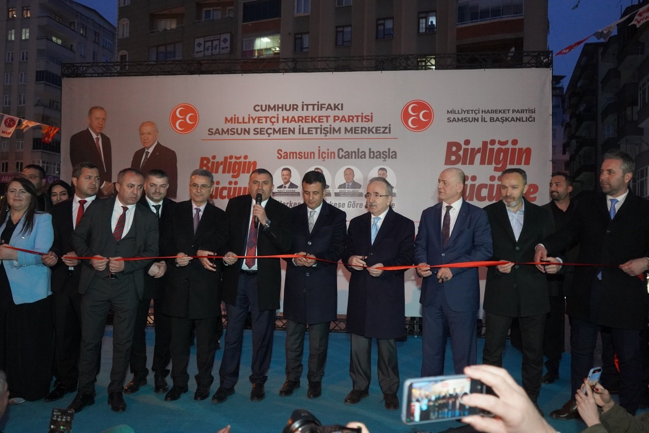 MHP Seçmen İletişim Merkezine Coşkulu Açılış
