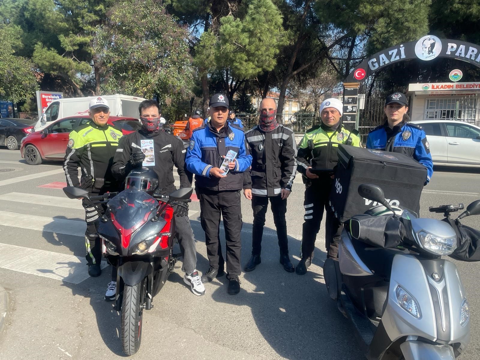 Samsun polisinden 'Bu Yolda Hep Birlikteyiz Projesi'