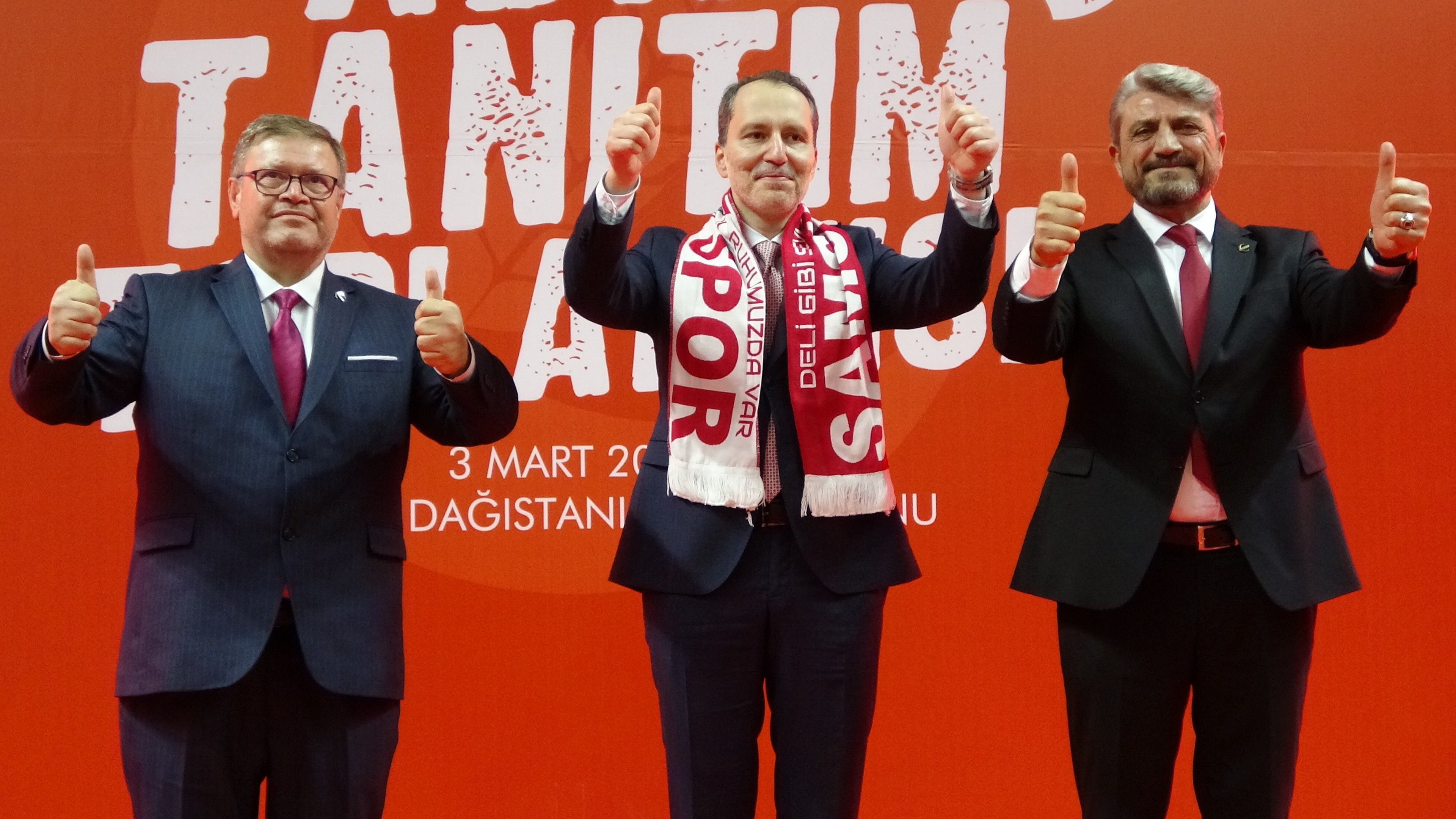 Fatih Erbakan Samsun'da konuştu: 31 Mart seçimleri iktidarın kapısını açacak